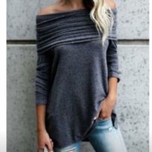 Off the shoulder sweater from Vici